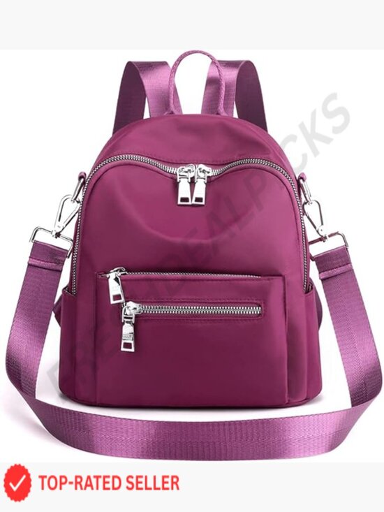 Mini Backpack Purse Fashion Rucksack Daypack Small Shoulder Bag main image 4
